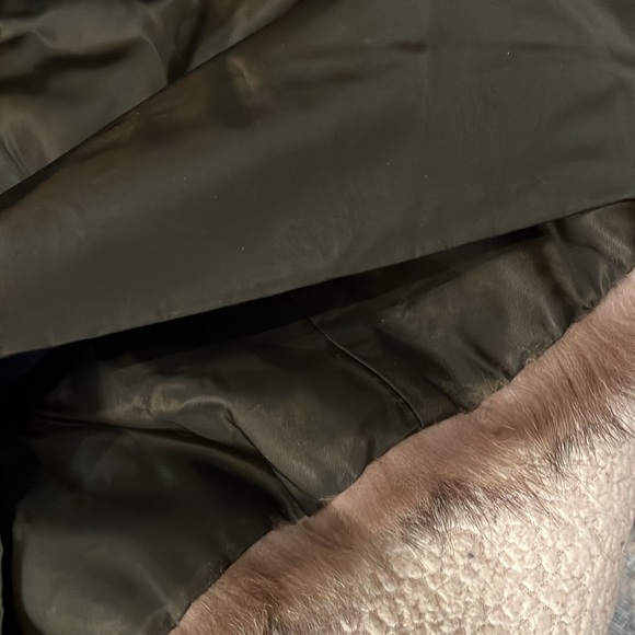 Raccoon fur coat S/M - Picture 8 of 16